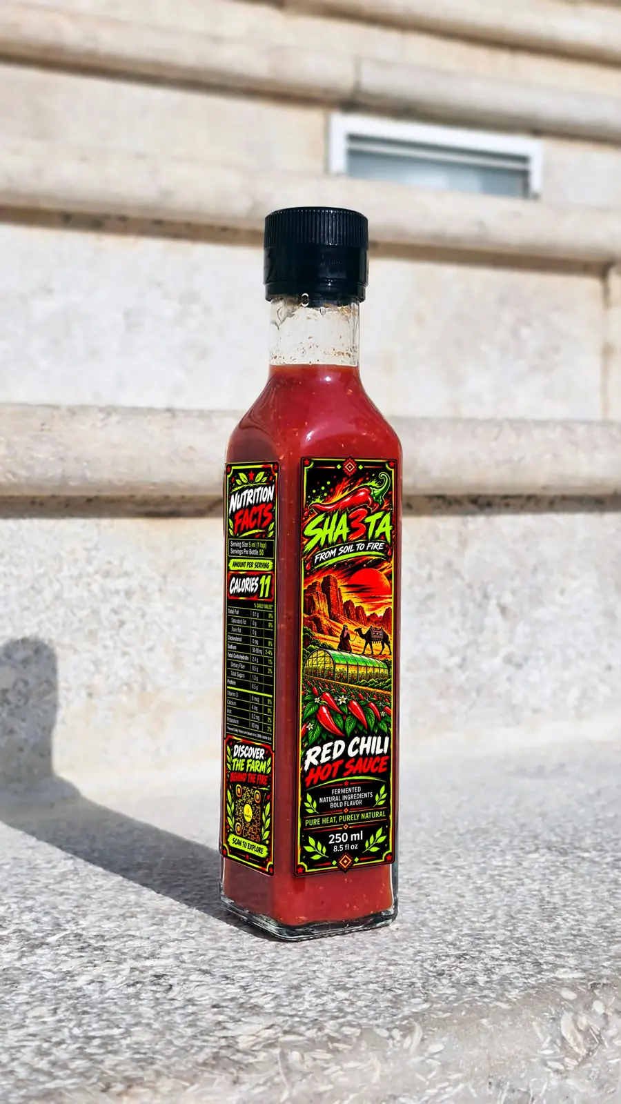 SHA3TA bottle